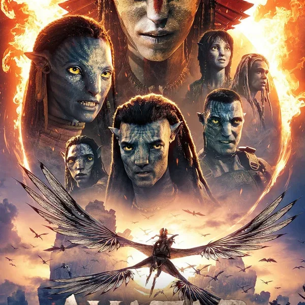 Avatar: Fire and Ash poster - Is it safe for kids?