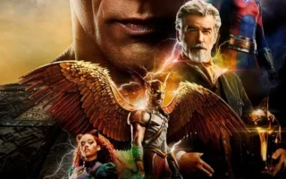 Black Adam poster - Is it safe for kids?