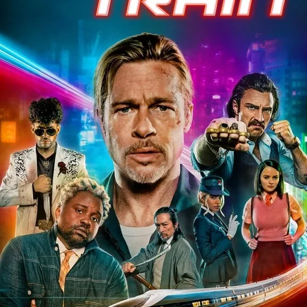 Bullet Train poster - Is it safe for kids?