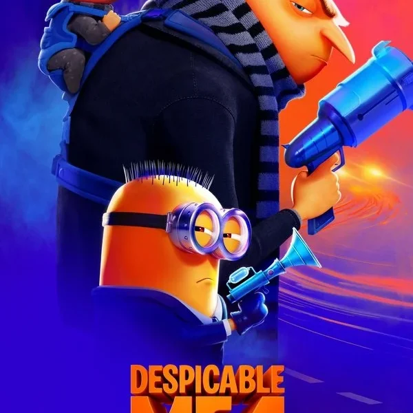 Despicable Me 4 poster - Is it safe for kids?