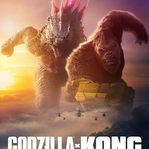 Godzilla x Kong: The New Empire poster - Is it safe for kids?