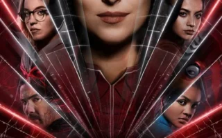 Madame Web poster - Is it safe for kids?
