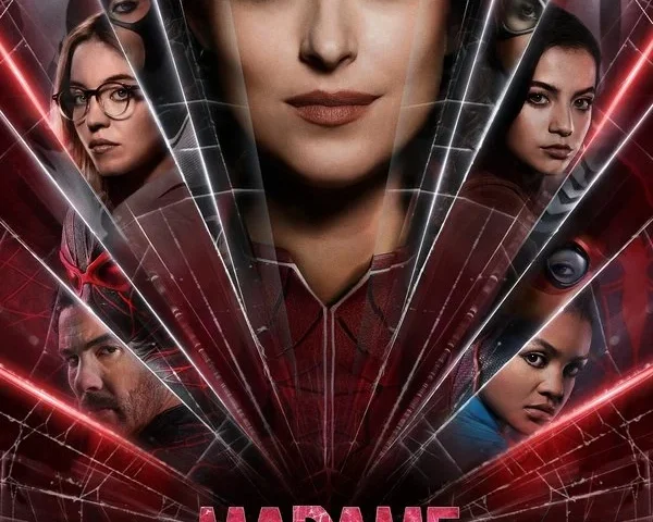 Madame Web poster - Is it safe for kids?