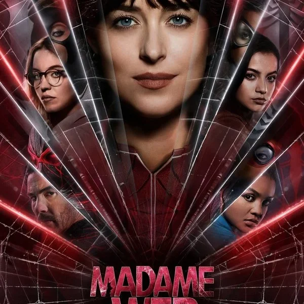 Madame Web poster - Is it safe for kids?