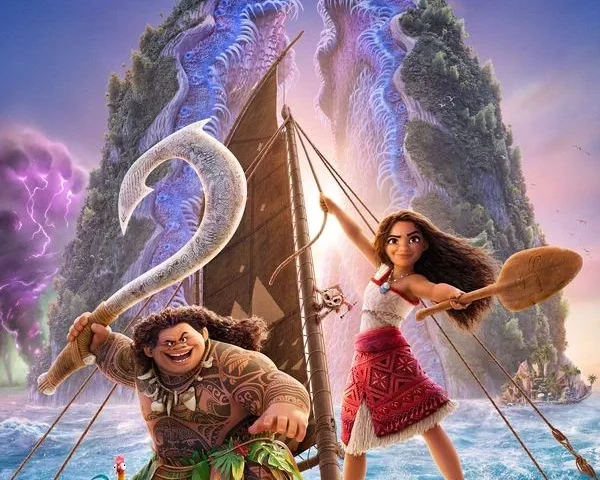 Moana 2 poster - Is it safe for kids?