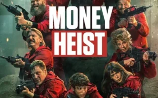 Money Heist poster - Is it safe for kids?