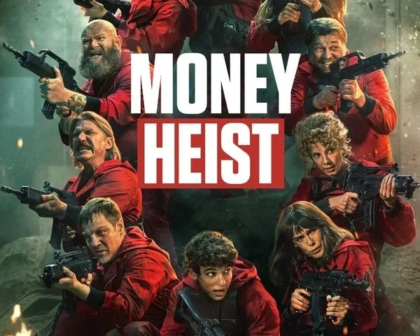 Money Heist poster - Is it safe for kids?