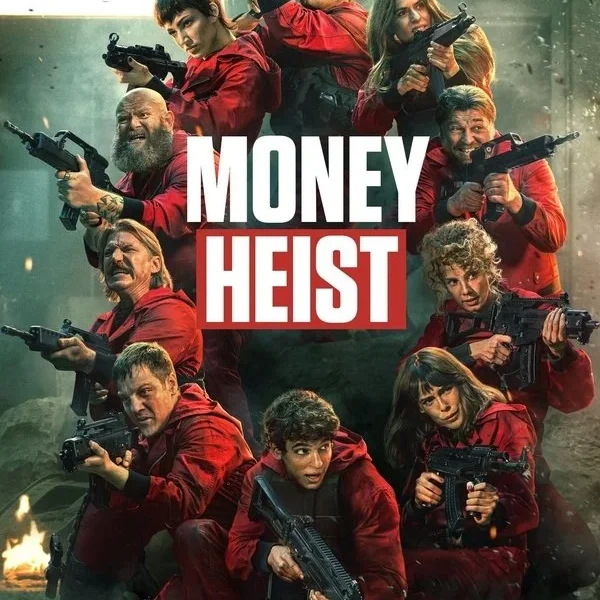 Money Heist poster - Is it safe for kids?