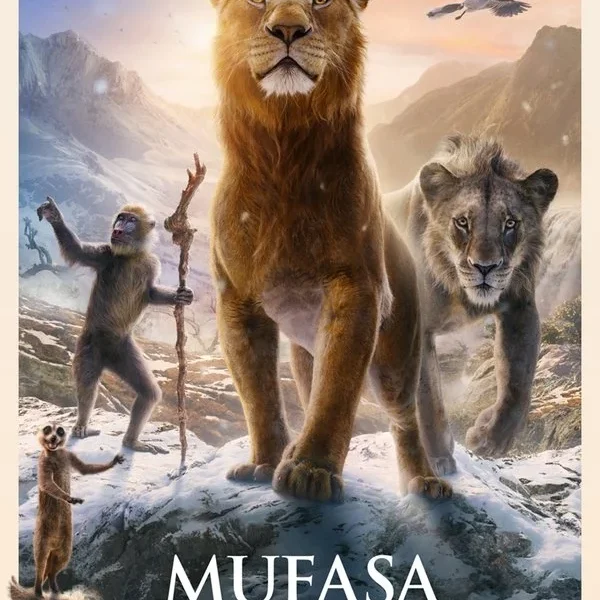 Mufasa: The Lion King poster - Is it safe for kids?
