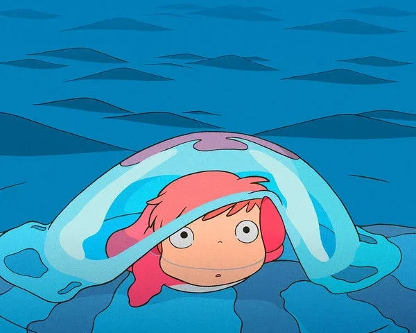 Ponyo poster - Is it safe for kids?