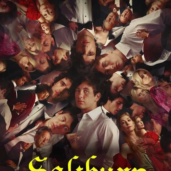 Saltburn poster - Is it safe for kids?