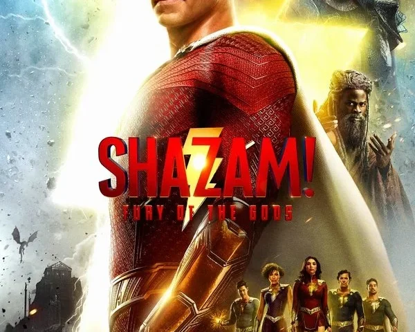 Shazam! Fury of the Gods poster - Is it safe for kids?