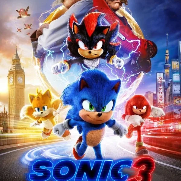 Sonic the Hedgehog 3 poster - Is it safe for kids?