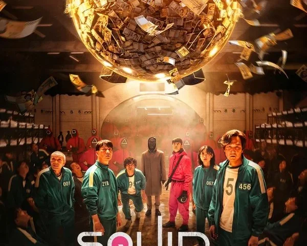 Squid Game poster - Is it safe for kids?