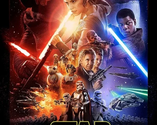 Star Wars: The Force Awakens poster - Is it safe for kids?