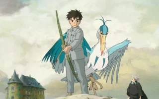 The Boy and the Heron poster - Is it safe for kids?