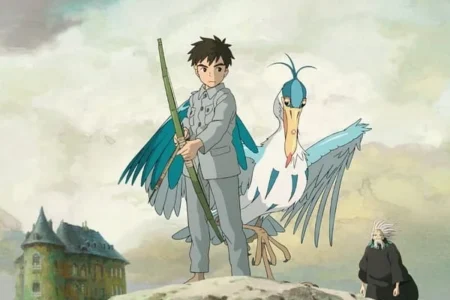 The Boy and the Heron poster - Is it safe for kids?