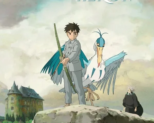 The Boy and the Heron poster - Is it safe for kids?