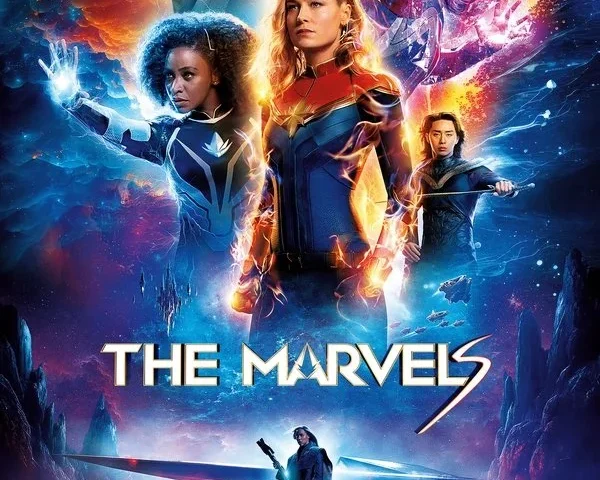 The Marvels poster - Is it safe for kids?
