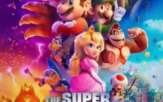 The Super Mario Bros. Movie poster - Is it safe for kids?