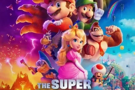 The Super Mario Bros. Movie poster - Is it safe for kids?