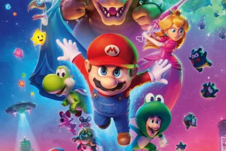 The Super Mario Galaxy Movie poster - Is it safe for kids?