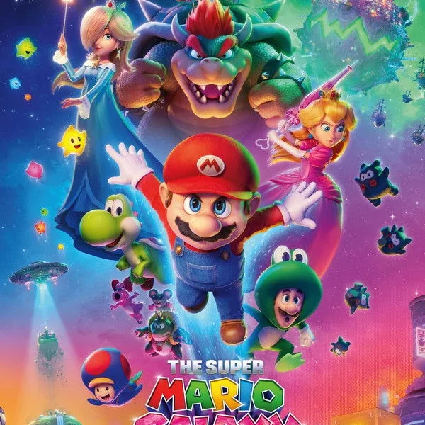 The Super Mario Galaxy Movie poster - Is it safe for kids?