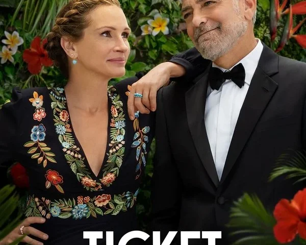 Ticket to Paradise poster - Is it safe for kids?