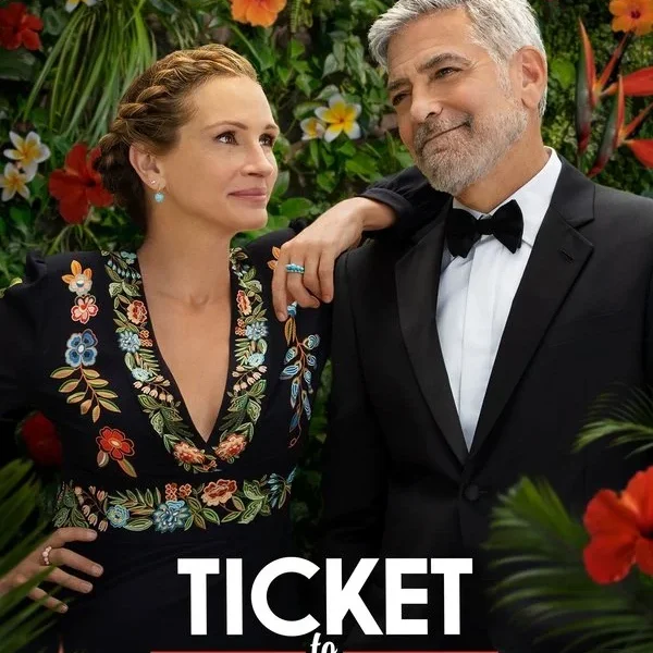 Ticket to Paradise poster - Is it safe for kids?
