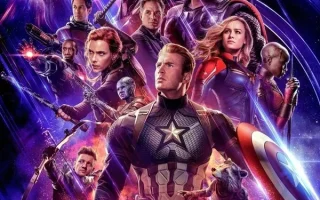 Avengers: Endgame poster - Is it safe for kids?