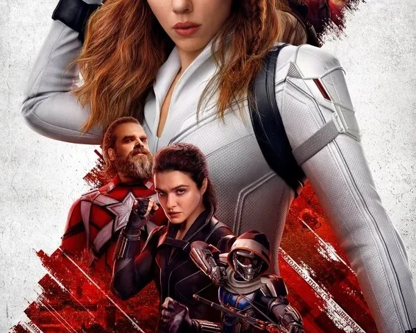 Black Widow poster - Is it safe for kids?