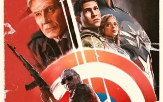 Captain America: Brave New World poster - Is it safe for kids?
