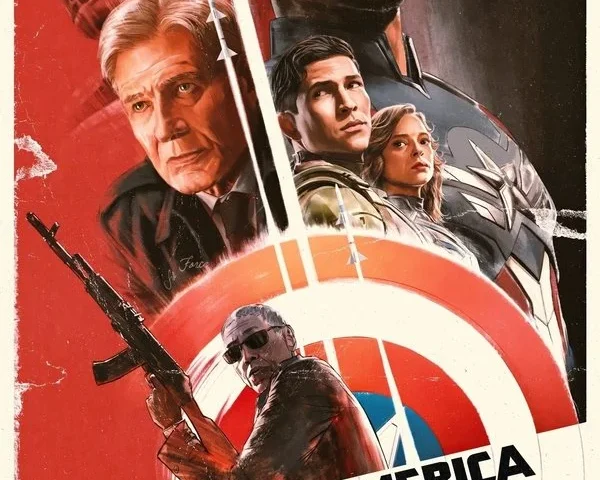 Captain America: Brave New World poster - Is it safe for kids?