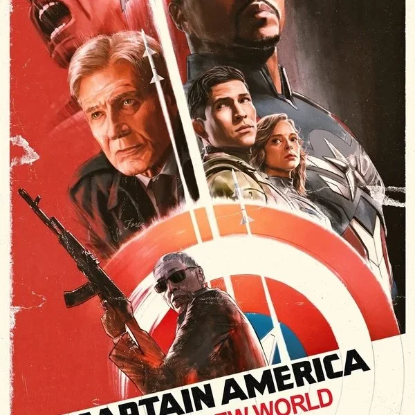 Captain America: Brave New World poster - Is it safe for kids?
