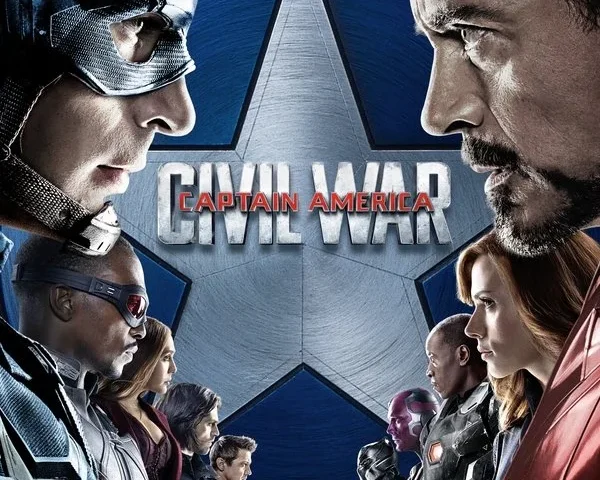 Captain America: Civil War poster - Is it safe for kids?