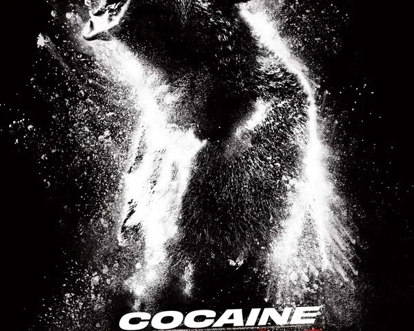 Cocaine Bear poster - Is it safe for kids?