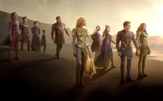 Eternals poster - Is it safe for kids?