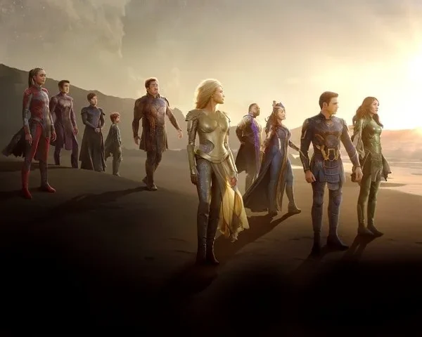 Eternals poster - Is it safe for kids?
