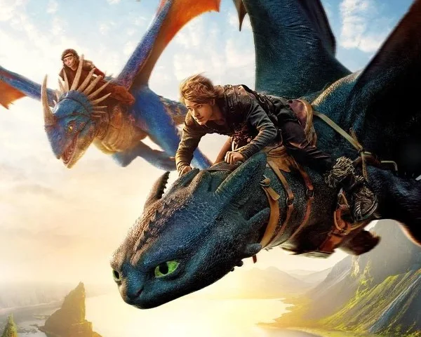 How to Train Your Dragon poster - Is it safe for kids?