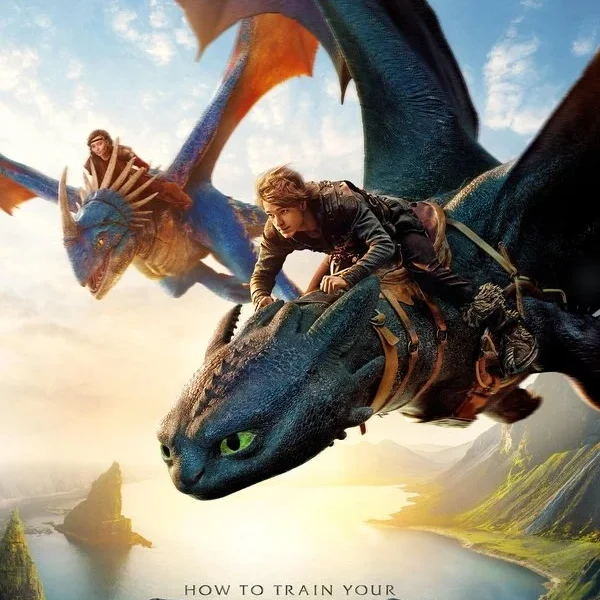 How to Train Your Dragon poster - Is it safe for kids?