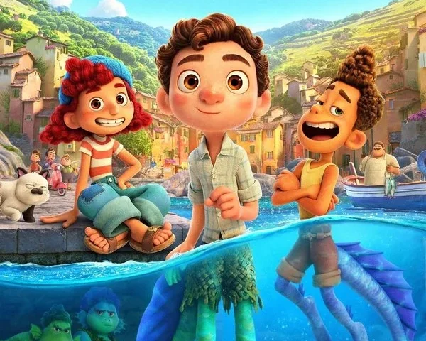 Luca poster - Is it safe for kids?