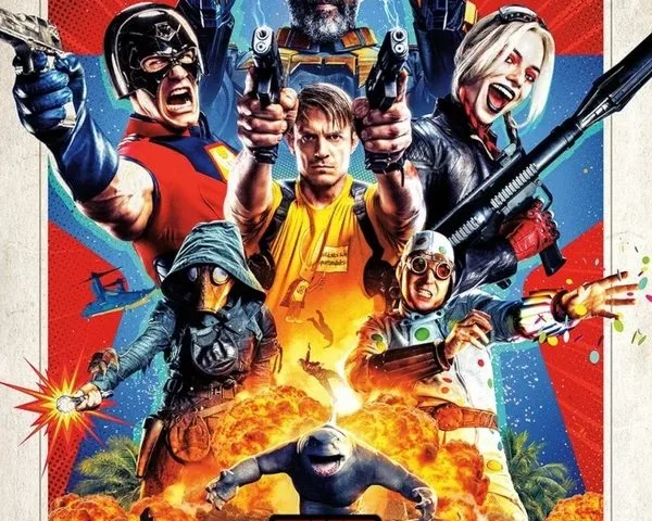 The Suicide Squad poster - Is it safe for kids?