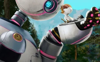 The Wild Robot poster - Is it safe for kids?