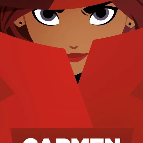 Carmen Sandiego poster - Is it safe for kids?