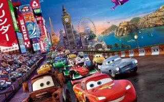 Cars 2 poster - Is it safe for kids?