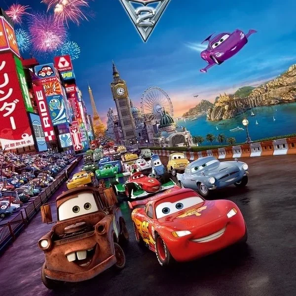 Cars 2 poster - Is it safe for kids?