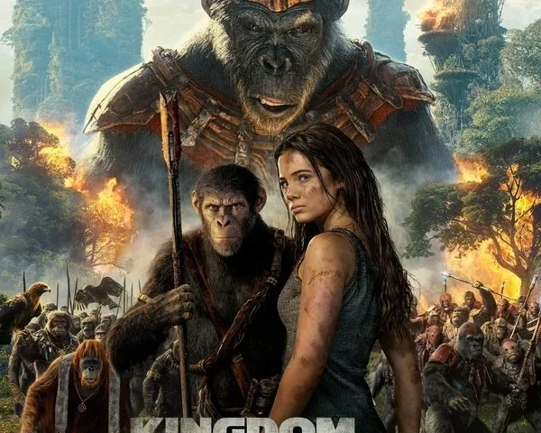 Kingdom of the Planet of the Apes poster - Is it safe for kids?