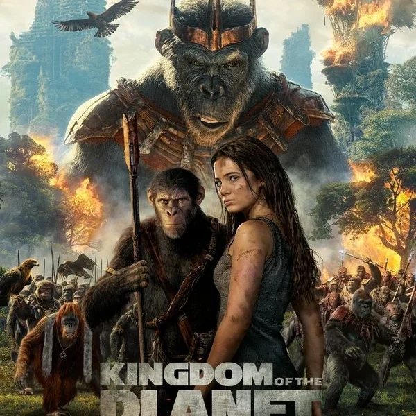 Kingdom of the Planet of the Apes poster - Is it safe for kids?
