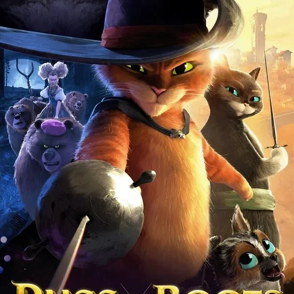 Puss in Boots: The Last Wish poster - Is it safe for kids?
