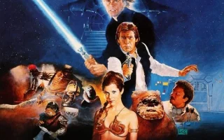 Return of the Jedi poster - Is it safe for kids?